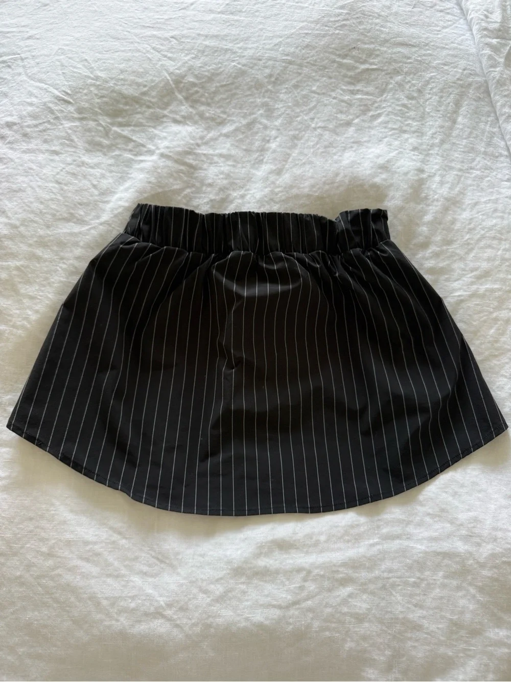 Alo Black Pinstripe Athletic Skort - no longer sold by alo!